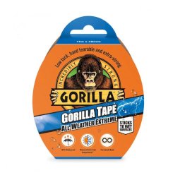 Gorilla TAPE All Weather fekete extra erős ragasztószalag 11m x 48mm