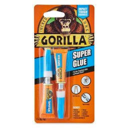 Gorilla Super Glue pillanatragasztó dupla 2x3g 