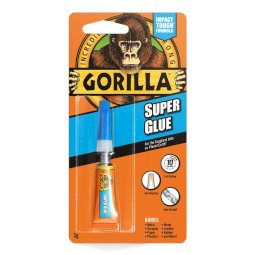 Gorilla Super Glue pillanatragasztó 1x3g 