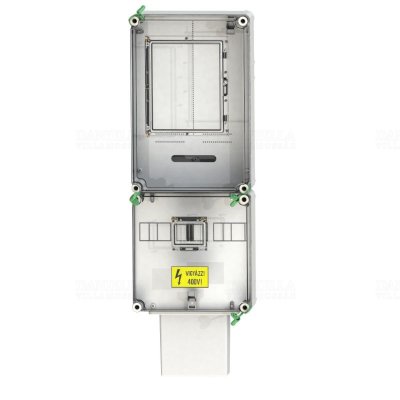 PVT 3075 Fm-K fogyasztásmérő szekrény, 1 vagy 3 fázisú mérő számára, földkábeles csatlakozás, 80A mindennapszaki
